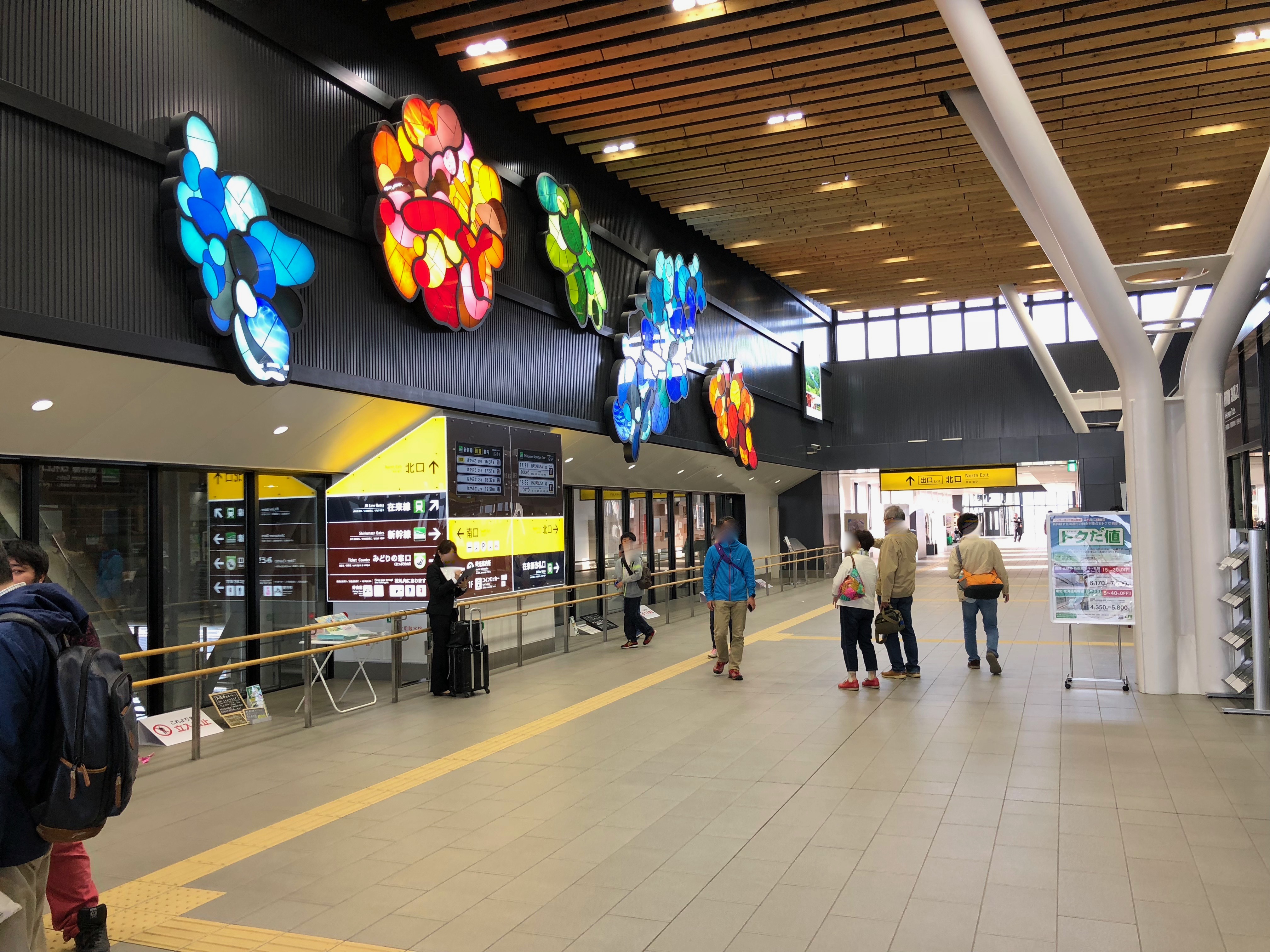 新函館北斗駅を見学 駅ビルに弁当や飲食店があり食事もしました 道産子コスケの北海道を楽しむブログ